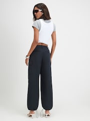 River Island Blue Multi Pocket Utility Cargo Trousers - Image 3 of 4