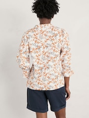 Seasalt Cornwall Natural Fountain Peplum Top - Image 2 of 6
