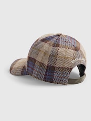River Island Brown 1998 Check Cap - Image 3 of 5