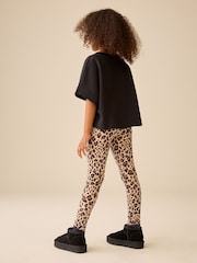 Animal Long Length Leggings (3-16yrs) - Image 3 of 4