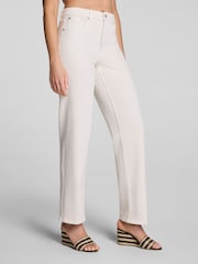 Spanx Cream Authentic 360 90s Straight Leg Jeans - Image 2 of 5