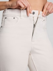 Spanx Cream Authentic 360 90s Straight Leg Jeans - Image 4 of 5