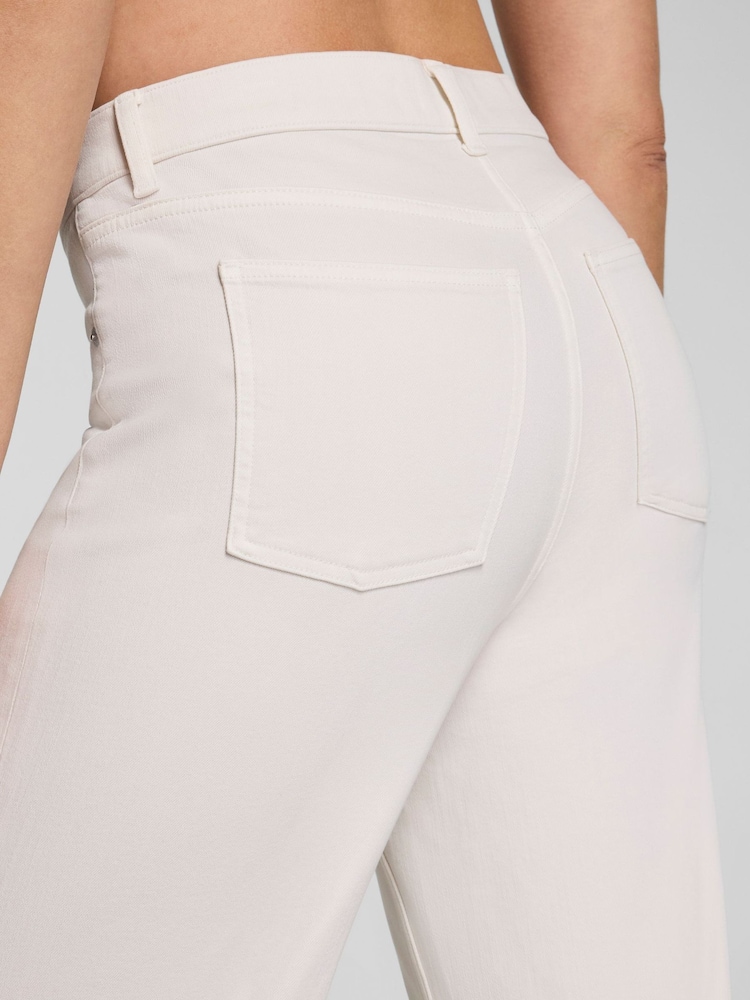 Spanx Cream Authentic 360 90s Straight Leg Jeans - Image 5 of 5