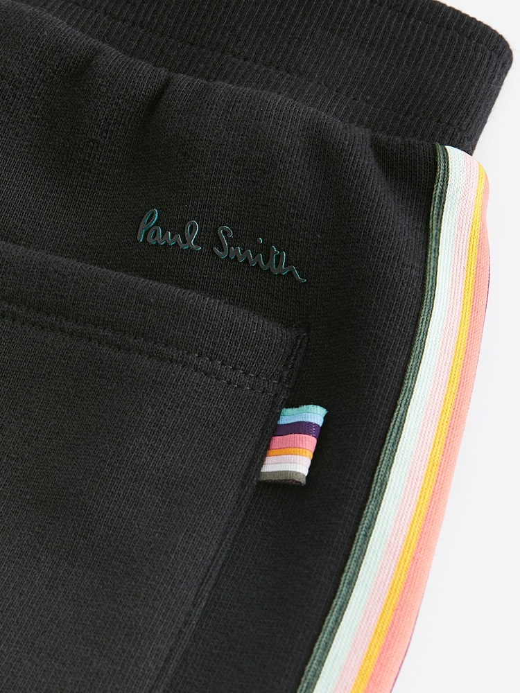 Paul Smith Junior Boys 100% Cotton Artist Stripe Sweat Shorts - Image 14 of 14