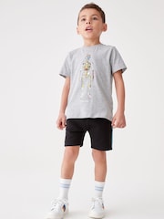 Paul Smith Junior Boys 100% Cotton Artist Stripe Sweat Shorts - Image 4 of 14