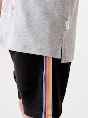 Paul Smith Junior Boys 100% Cotton Artist Stripe Sweat Shorts - Image 7 of 14