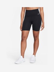 Nike Black Dri-FIT One High-Waisted 7" Biker Shorts - Image 1 of 6