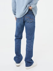 FatFace Stone Wash Blue Bootcut Jeans - Image 2 of 6