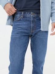 FatFace Stone Wash Blue Bootcut Jeans - Image 5 of 6