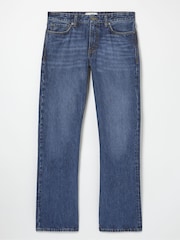 FatFace Stone Wash Blue Bootcut Jeans - Image 6 of 6