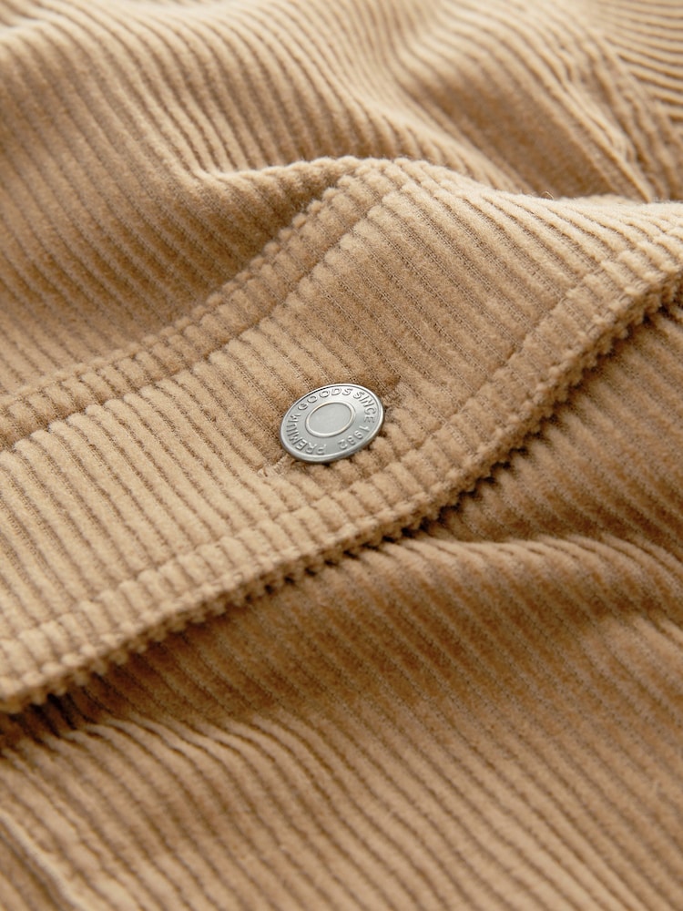 لون طبيعي صخري - سترة مخططة من فرو صناعي وقماش مخملي مضلع مع قلنسوة - صورة 12 من 12 لون طبيعي صخري - سترة مخططة من فرو صناعي وقماش مخملي مضلع مع قلنسوة - صورة 12 من 12