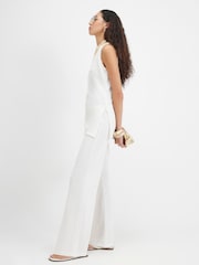 River Island Cream Cut And Sew V-Neck Tunic - Image 4 of 4