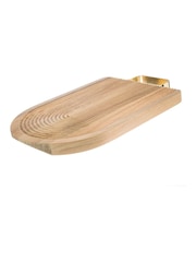 Kitchen Pantry Brown Large Acacia Chopping Board - Image 3 of 4