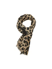 AllSaints Brown Leppo Pareo Scarves - Image 2 of 4