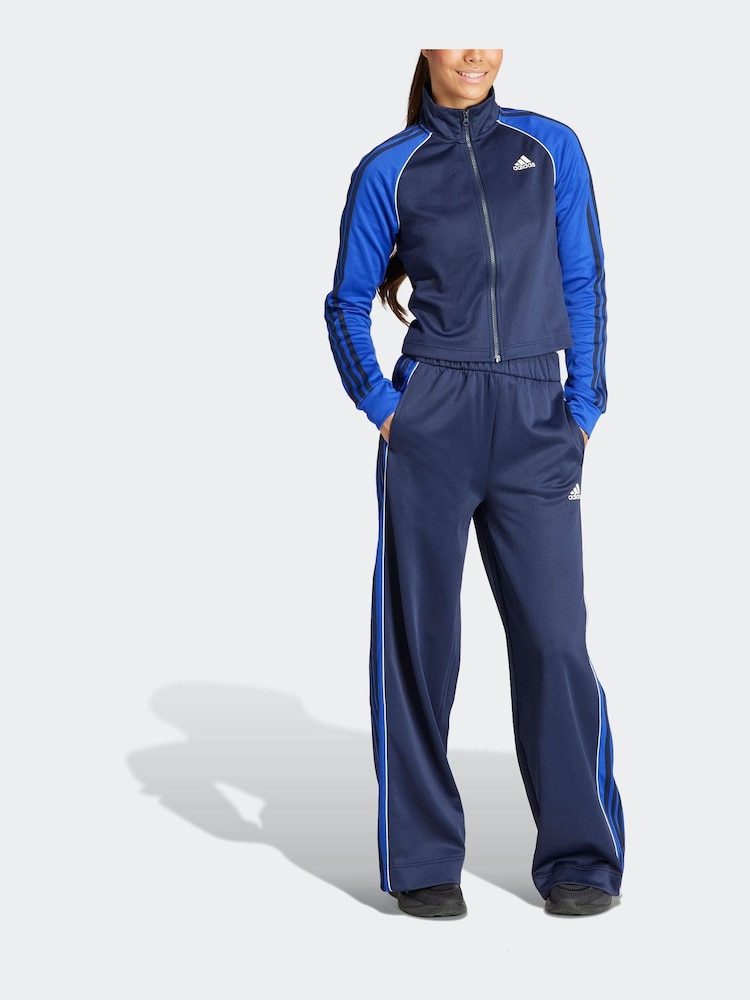 adidas Blue Sportswear Teamsport Tracksuit - Image 2 of 6