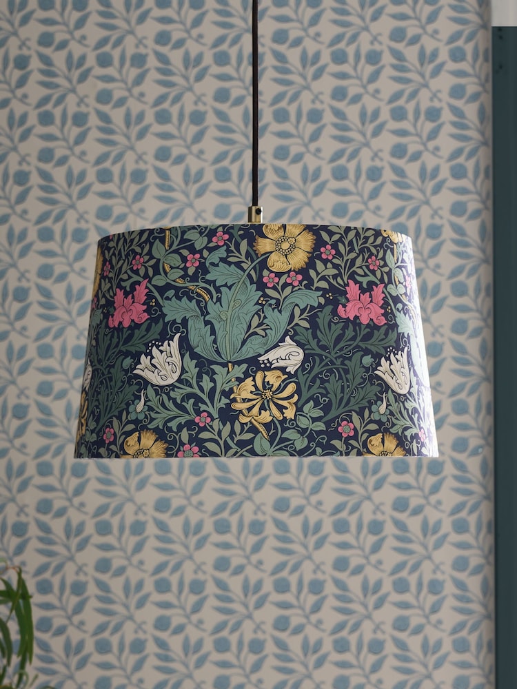 Morris & Co Navy Compton Easyfit Shade - Image 1 of 5