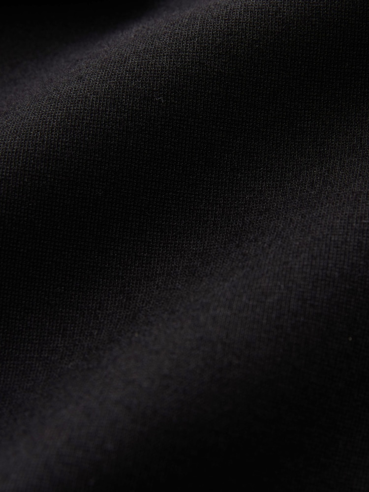 Black Ponte Fitted Double Breasted Blazer - Image 6 of 6