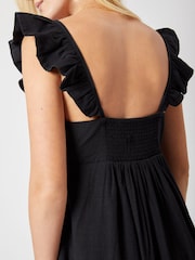 By Iris Black Yara 100% Linen Dress - Image 5 of 5