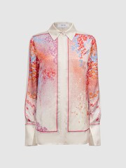 Reiss Multi Polly Printed Long Sleeve Shirt - Image 2 of 5