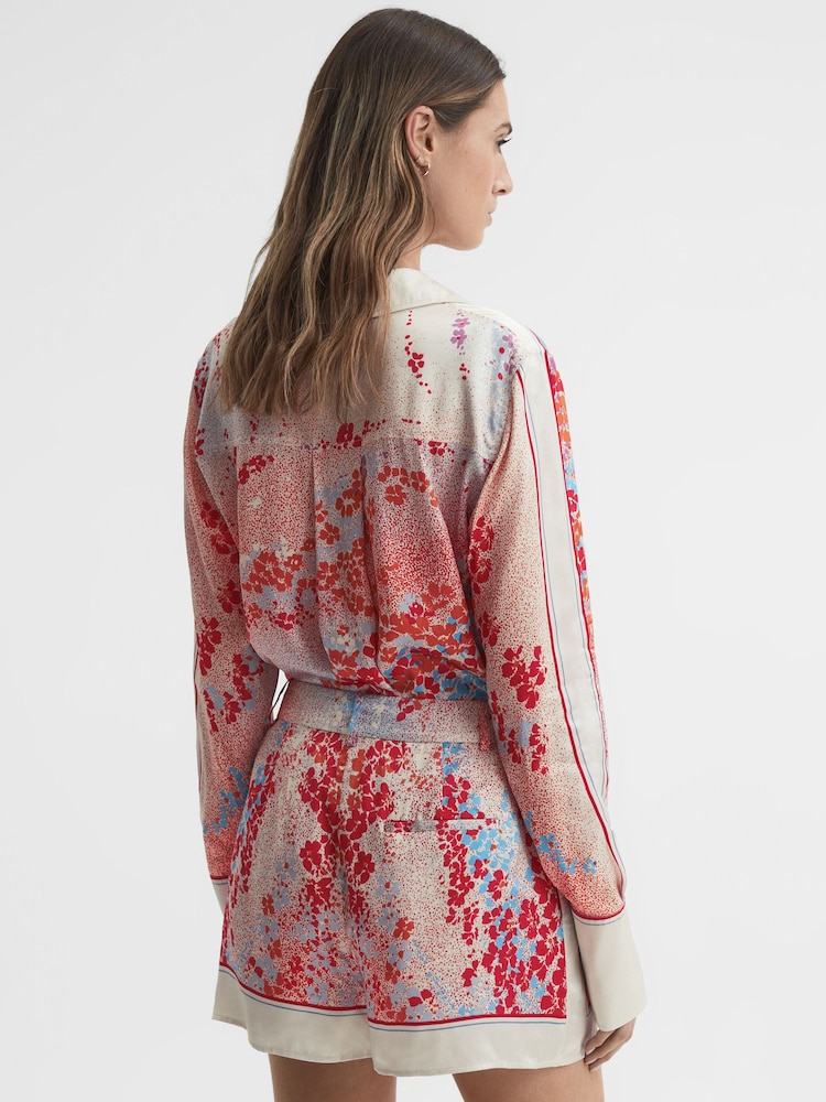 Reiss Multi Polly Printed Long Sleeve Shirt - Image 5 of 5