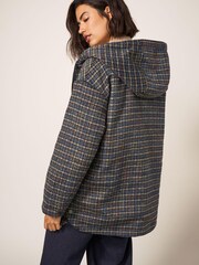 White Stuff Mariella Reversible Black Coat - Image 2 of 6