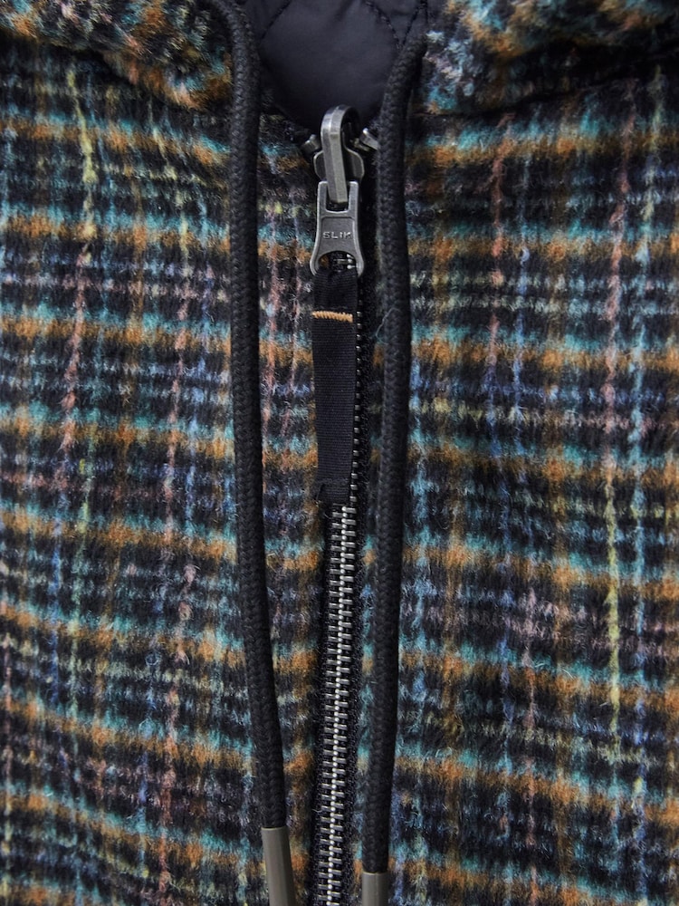 White Stuff Mariella Reversible Black Coat - Image 6 of 6