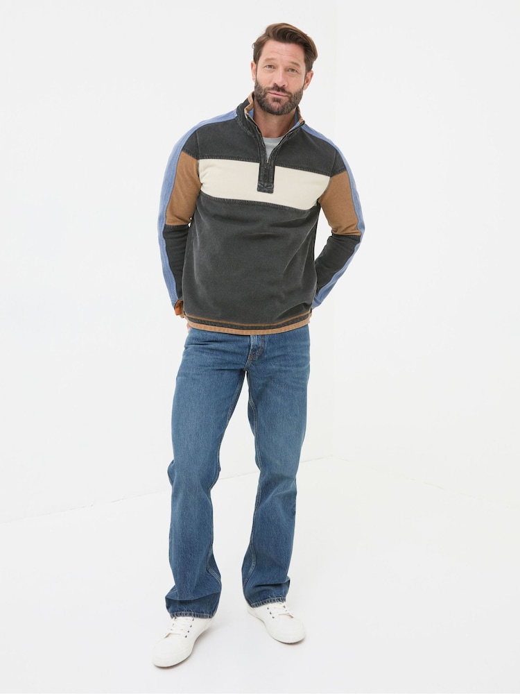 FatFace Indigo Blue Bootcut Jeans - Image 1 of 6