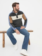 FatFace Indigo Blue Bootcut Jeans - Image 3 of 6