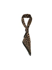 AllSaints Brown As Gothic Lace Square Scarves - Image 2 of 4