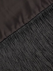 River Island Black Long Fringe Scarf - Image 3 of 4