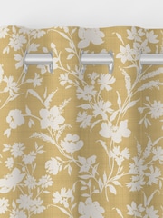 Laura Ashley Gold Rye Made to Measure 100% Cotton Curtains - Image 7 of 9