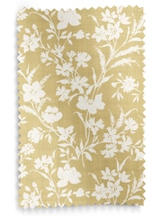 Laura Ashley Gold Rye Made to Measure 100% Cotton Curtains - Image 9 of 9