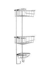 CROYDEX Three Tier Corner Basket Chrome - Image 2 of 3