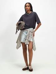 River Island Grey Soft Touch T-Shirt - Image 4 of 4