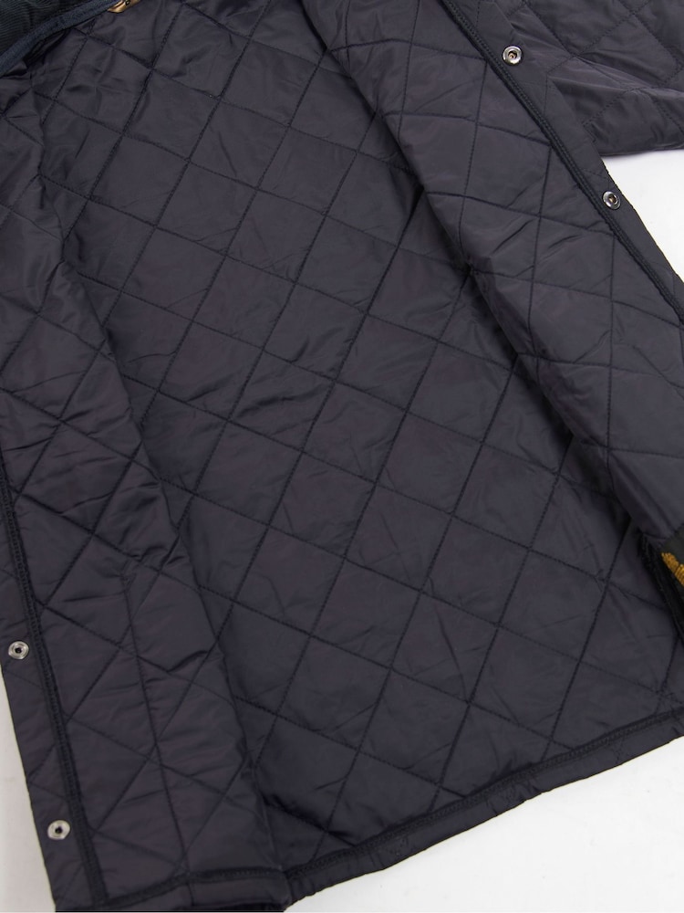 Barbour® Navy Quilt Liddesdale Jacket - Image 7 of 7