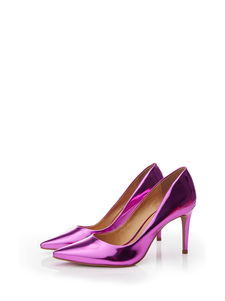 Moda in Pelle Cabaret Pointed Courts With Stiletto Heel - Image 2 of 4