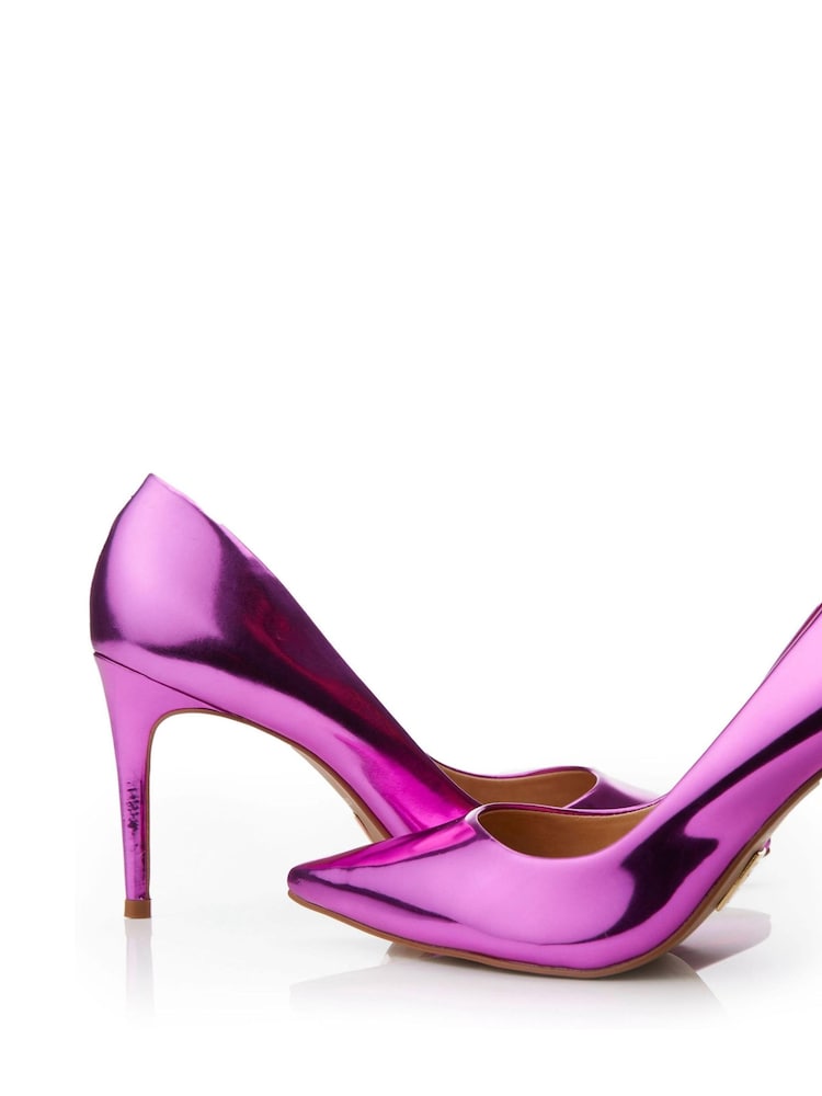 Moda in Pelle Cabaret Pointed Courts With Stiletto Heel - Image 4 of 4