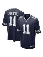 Nike Blue NFL Dallas Cowboys Home Game Jersey - Navy - Micah Parsons - Image 1 of 3