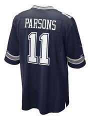 Nike Blue NFL Dallas Cowboys Home Game Jersey - Navy - Micah Parsons - Image 3 of 3