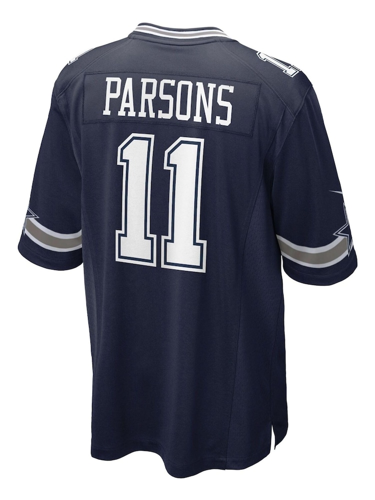 Nike Blue NFL Dallas Cowboys Home Game Jersey - Navy - Micah Parsons - Image 3 of 3