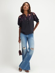 River Island Black Femme Blouse - Image 2 of 4