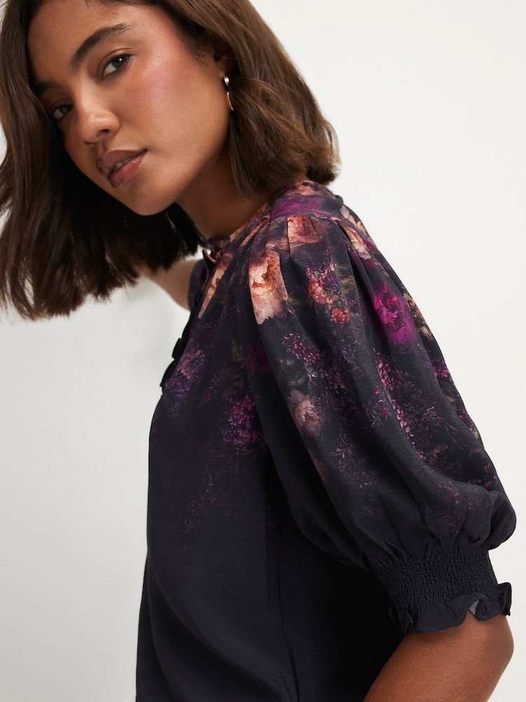 River Island Black Femme Blouse - Image 4 of 4
