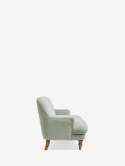 Laura Ashley Baron Chenille Pale Grey Green Clipsham Small 2 Seater Sofa - Image 6 of 8