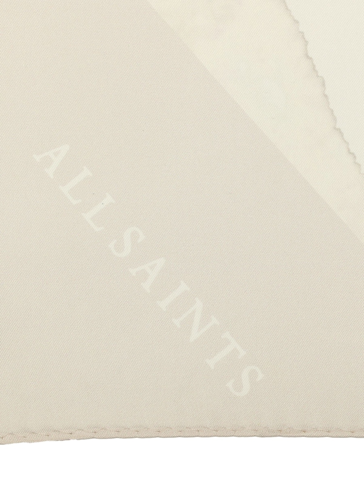 AllSaints White Zebra Bandana Scarf - Image 4 of 4