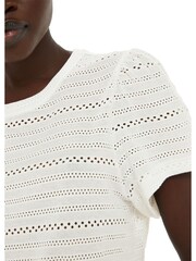 Whistles White Broderie Top - Image 3 of 4