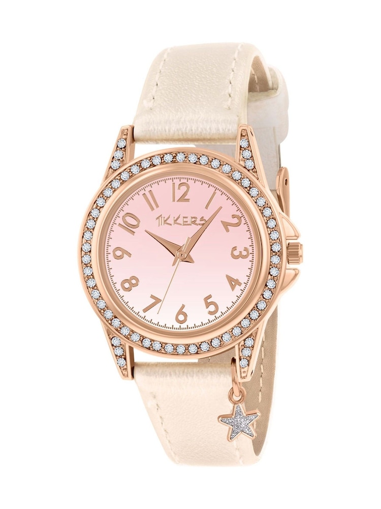 Peers Hardy Tikkers Silver Tone Iridescent Strap Stone Set Watch - Image 1 of 5