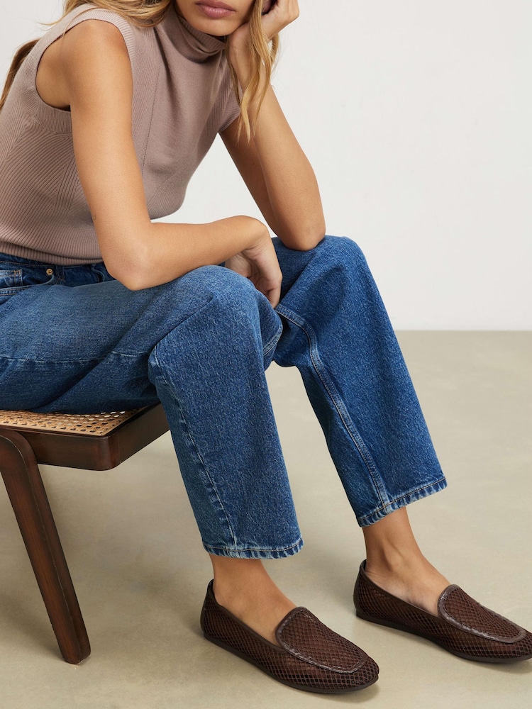 River Island 메시 로퍼 - 6의 이미지 1