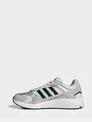 adidas White/Green Crazychaos 2000 Trainers - Image 2 of 10