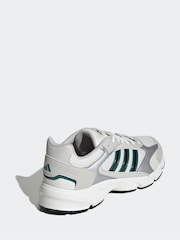 adidas White/Green Crazychaos 2000 Trainers - Image 3 of 10