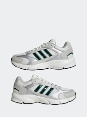 adidas White/Green Crazychaos 2000 Trainers - Image 7 of 10